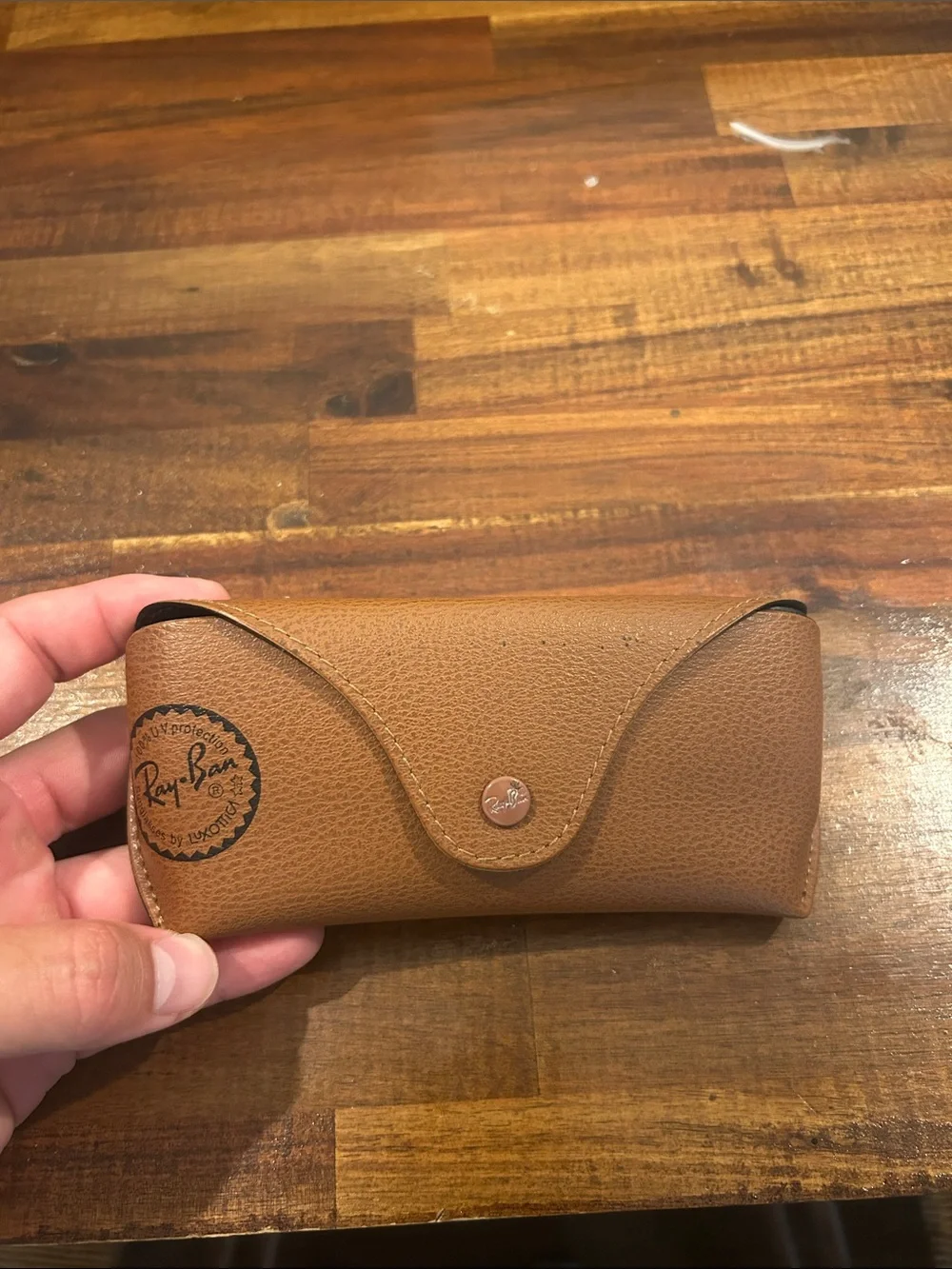 Ray-Ban Clubmaster Sunglasses - Brown Frame with Black Lenses